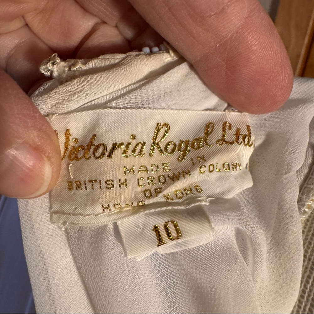 Victoria Royal Ltd Pink and White Prom Dress - Picture 10 of 13